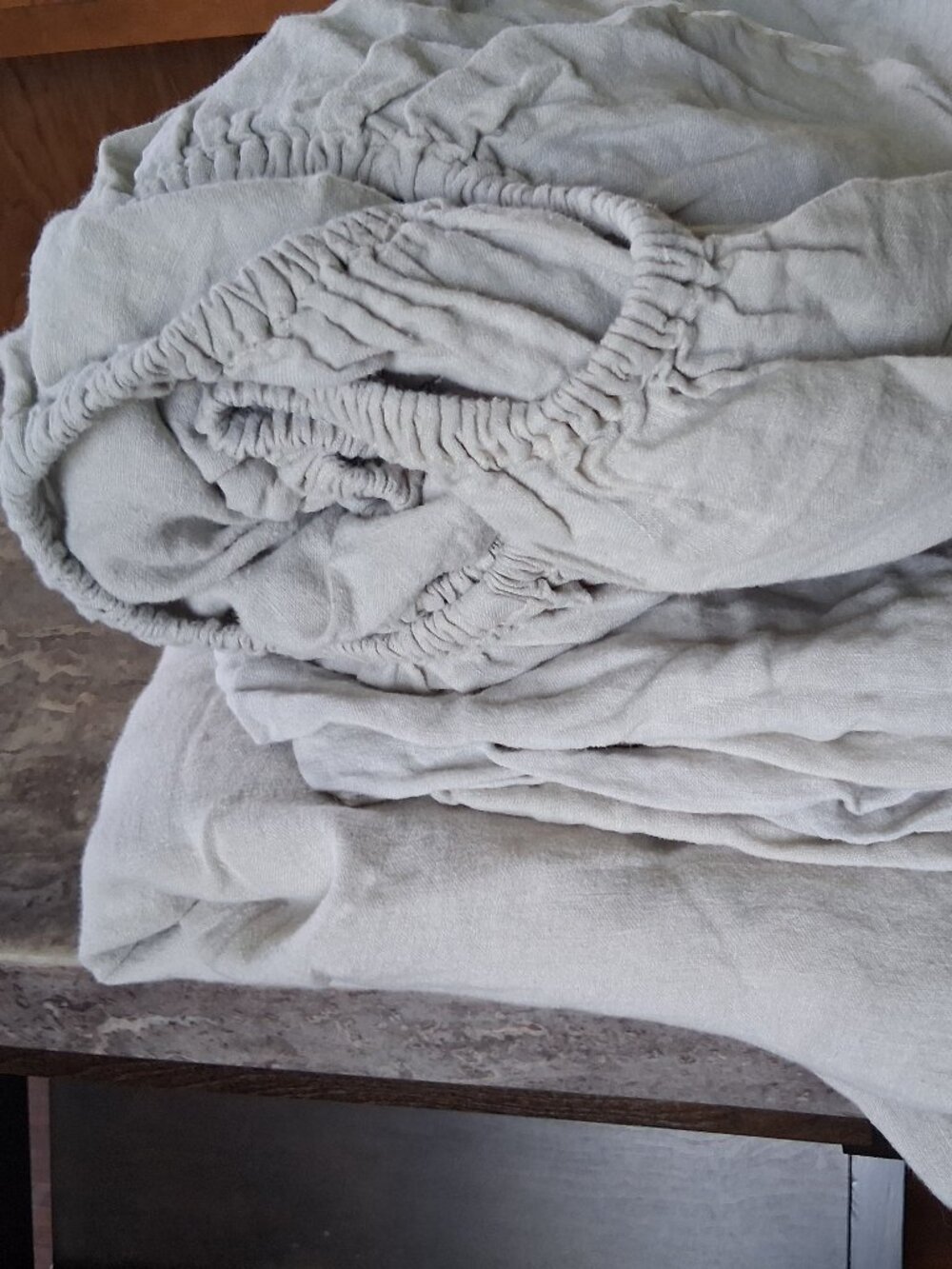 Parachute MIST Full/Queen 100% Linen 5-PCS Sheet Set